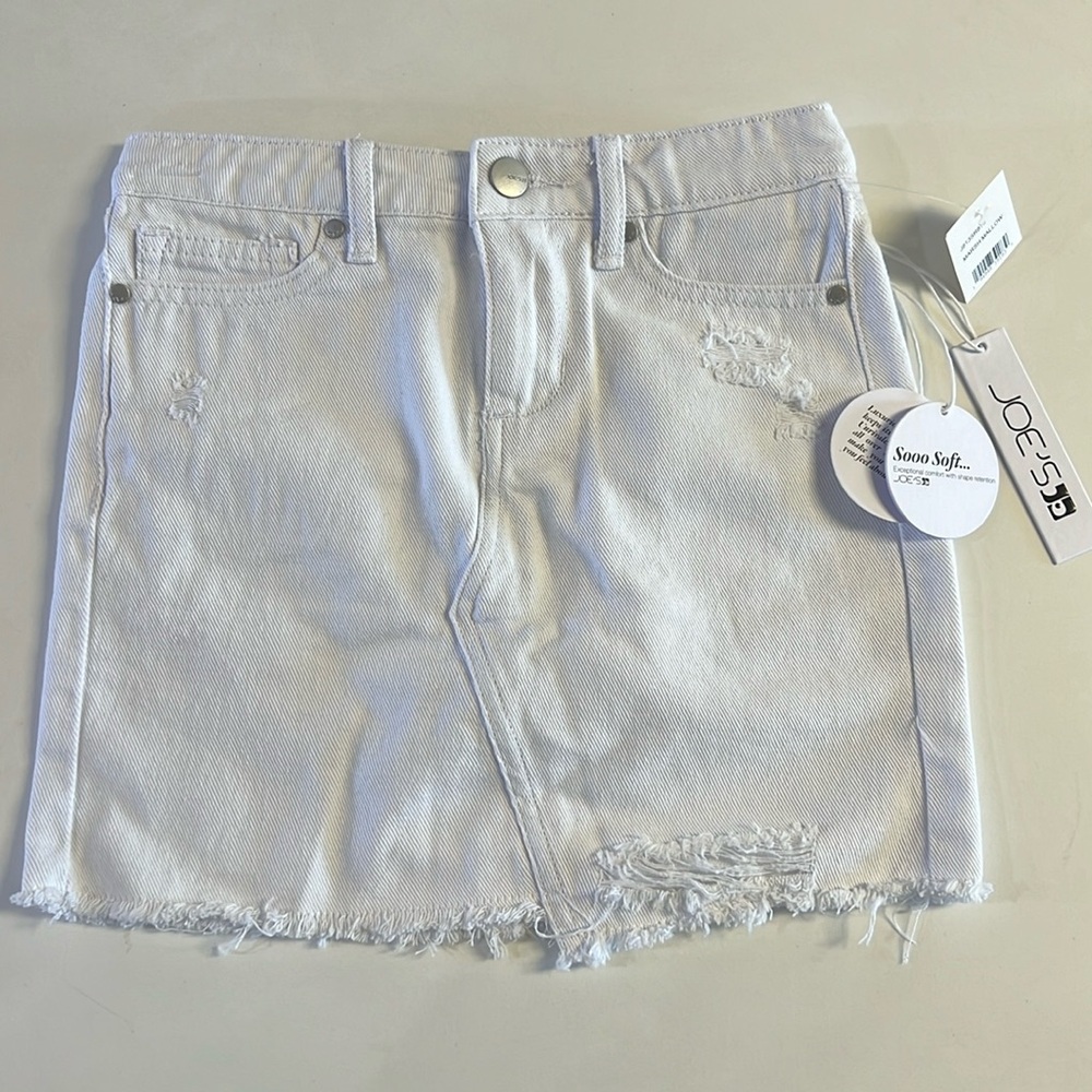 *NEW Girls Size 10 Joe's Jean Denim Skirt The Kalee Skirt Mid Rise Mini Skirt